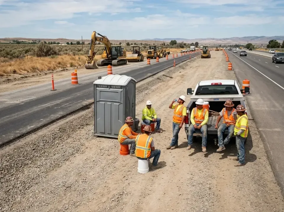 highway-road-construction-crew-007 — frequently asked questions, Porta Potty and Restroom Rentals in North Hartsville, SC